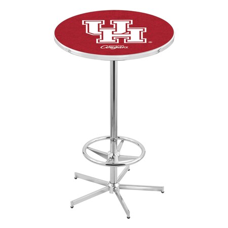 Holland Bar Stool Co 42" Chrome Houston Pub Table L216C4228Houston